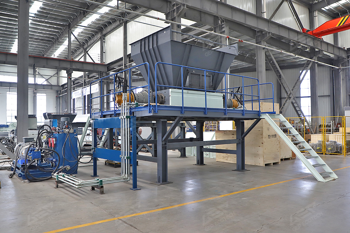 农膜双轴撕碎机