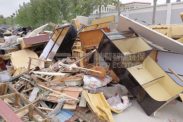 大件家具破碎设备厂家，大件家具破碎工艺流程介绍