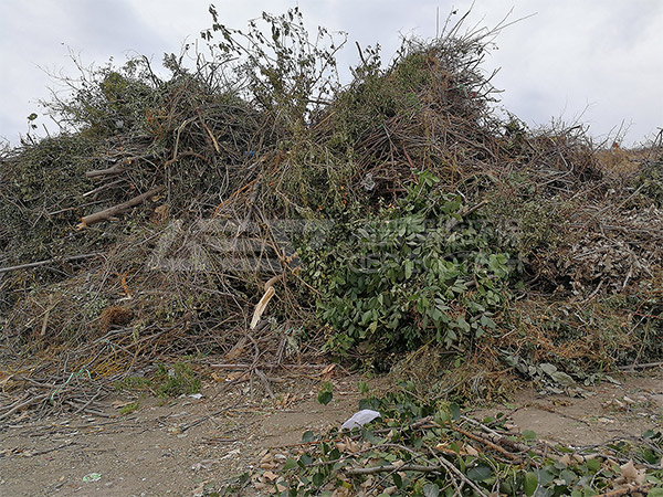 园林绿化树枝处理方案,推荐大型园林树枝破碎机厂家