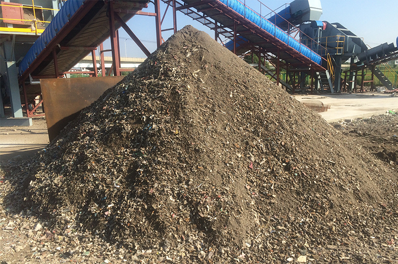 建筑装修垃圾处理成品